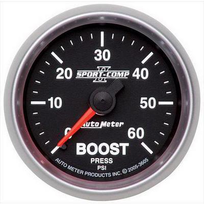 Auto Meter Sport-Comp II Mechanical Boost Gauge - 3605